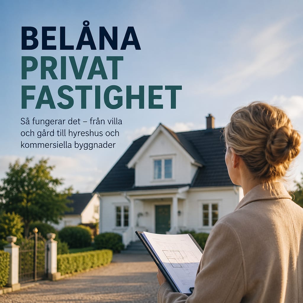 Belåna privat fastighet