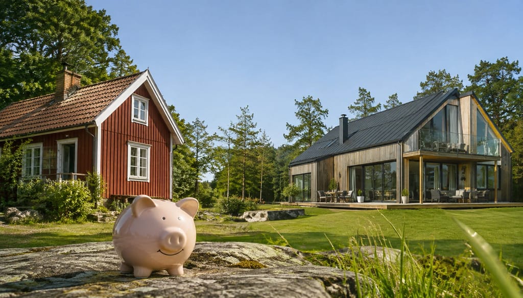 Belåna annan fastighet för kontantinsats
