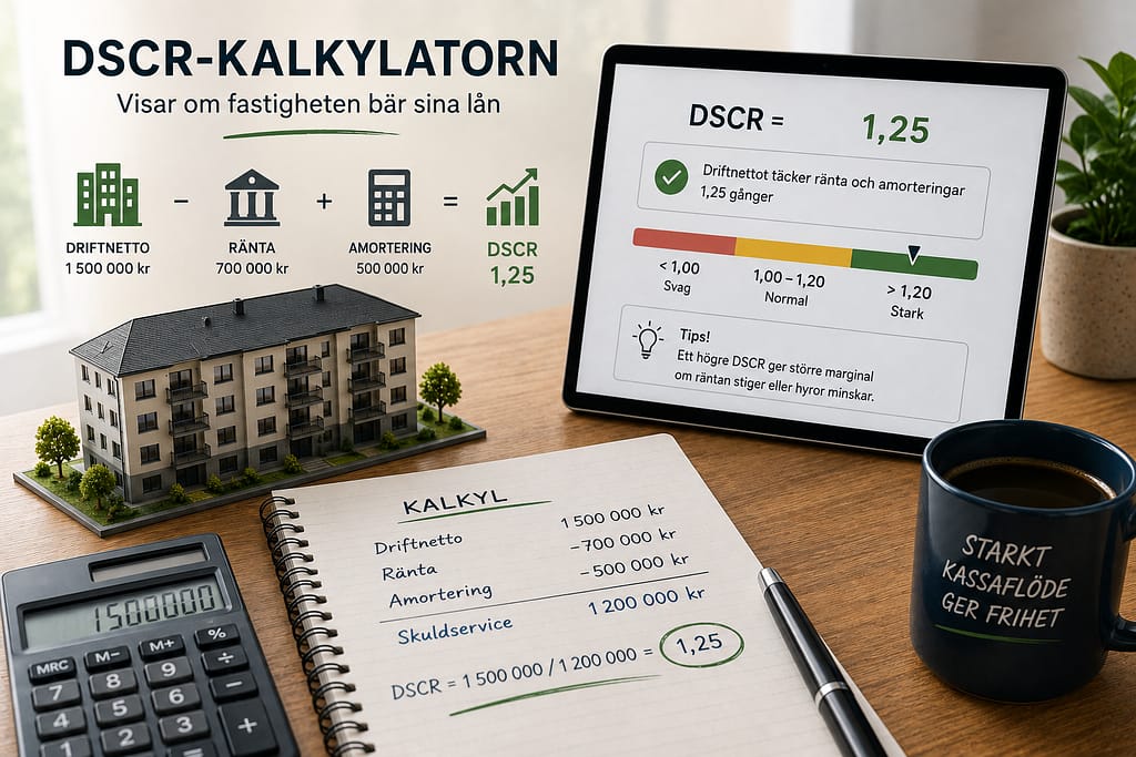 DSCR-kalkylator - Hyresfastighet