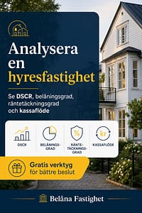 Komplett analys av en hyresfastighet