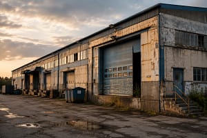 Underhållsbehovet av industrifastigheten påverkar lånet